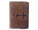 Handmade Vintage Leather Journal With Celtic Cross Book Of Shadows Design Journal For Unisex Deckle Edge Paper Paper 200 Pages,